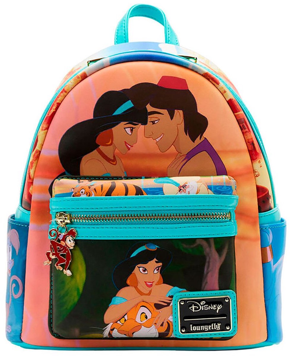 DISNEY - Jasmine - Mini Backpack " Princess Series  Loungefly