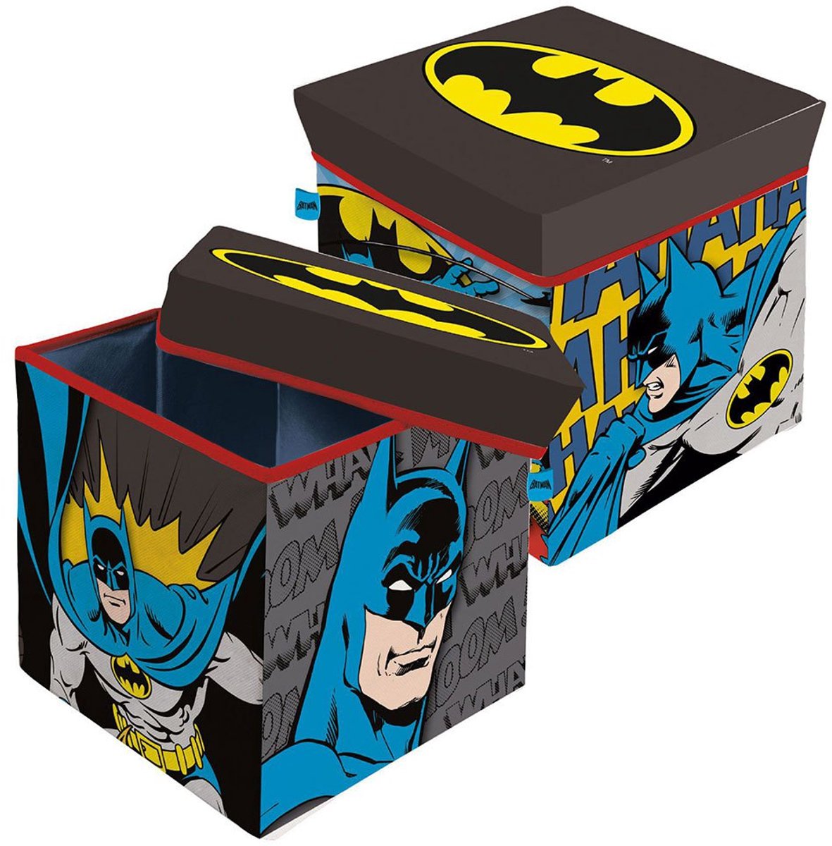 Batman 30x30x30 Cm Kruk/container Veelkleurig