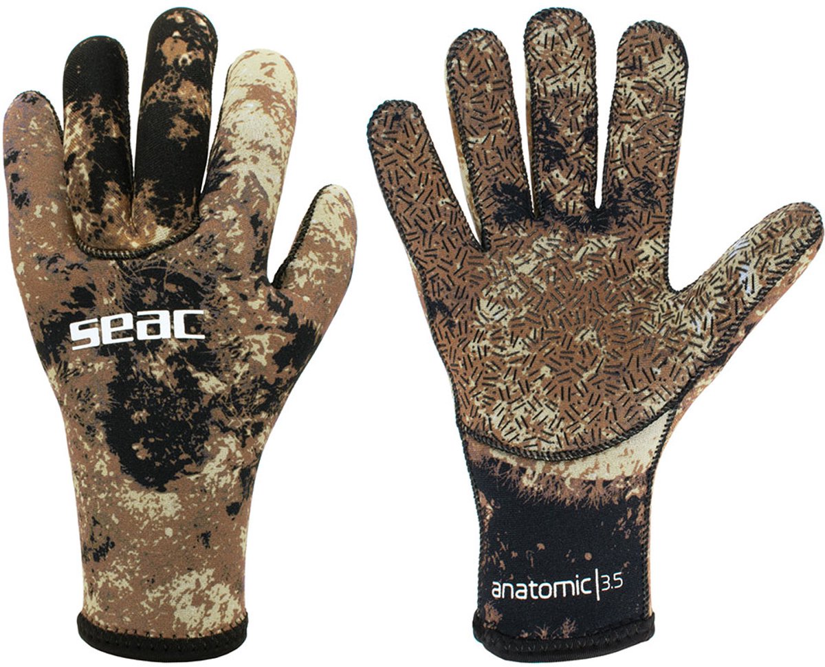 Seacsub Anatomic 3.5 Mm Handschoenen Bruin 2XL