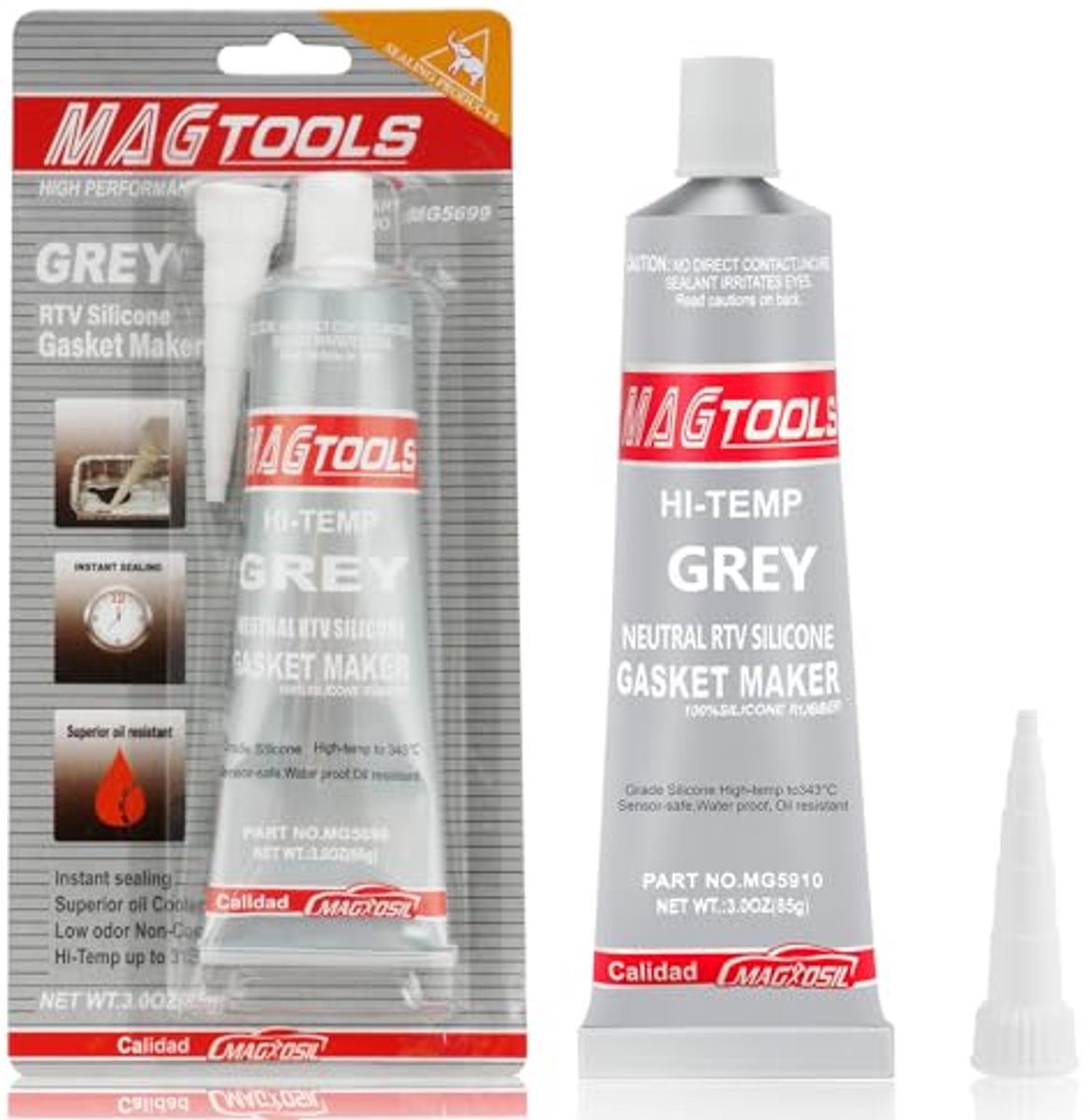 Hoge Temperatuur RTV Siliconen Afdichtmiddel voor Auto Reparatie - 85 ml