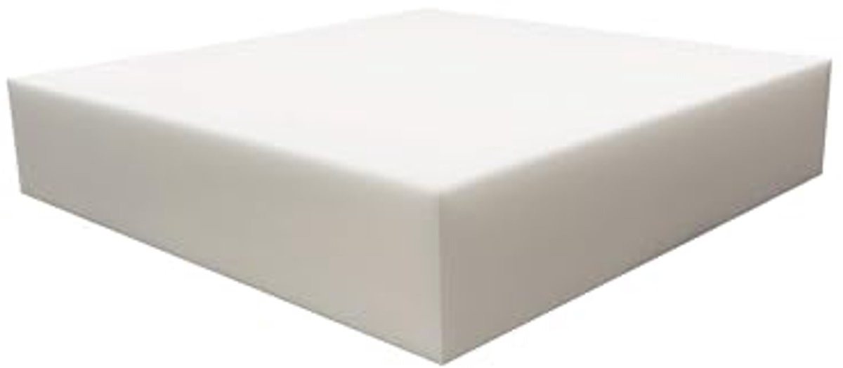 Hoge Dichtheid Bekledingsschuimkussen voor Stoelen en Rolstoelen - 12,5 x 60 x 60 cm