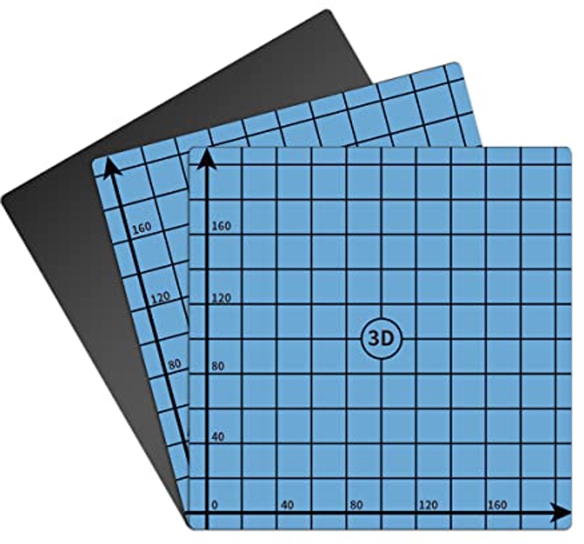Verwijderbare 3D-printer Bouwplaat - Vervangbaar Printoppervlak & Magnetisch Bed 220x220mm