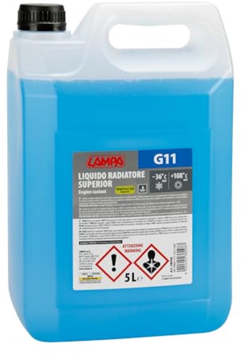 Antivriesmiddel concentraat blauw 5000 ml voor auto's en motoren