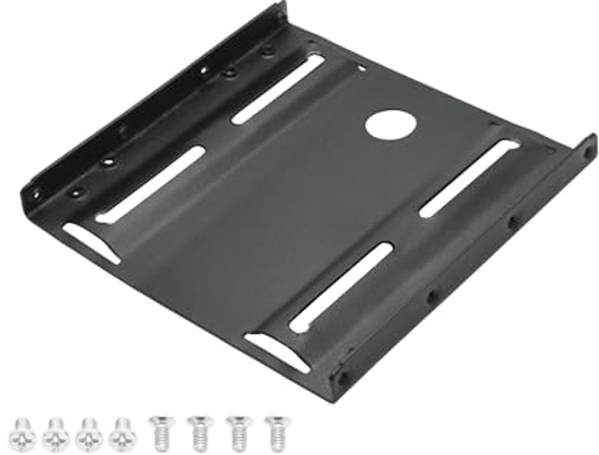 Image of 2,5" naar 3,5" harde schijf houder - Metalen SSD-montageadapter voor desktop
