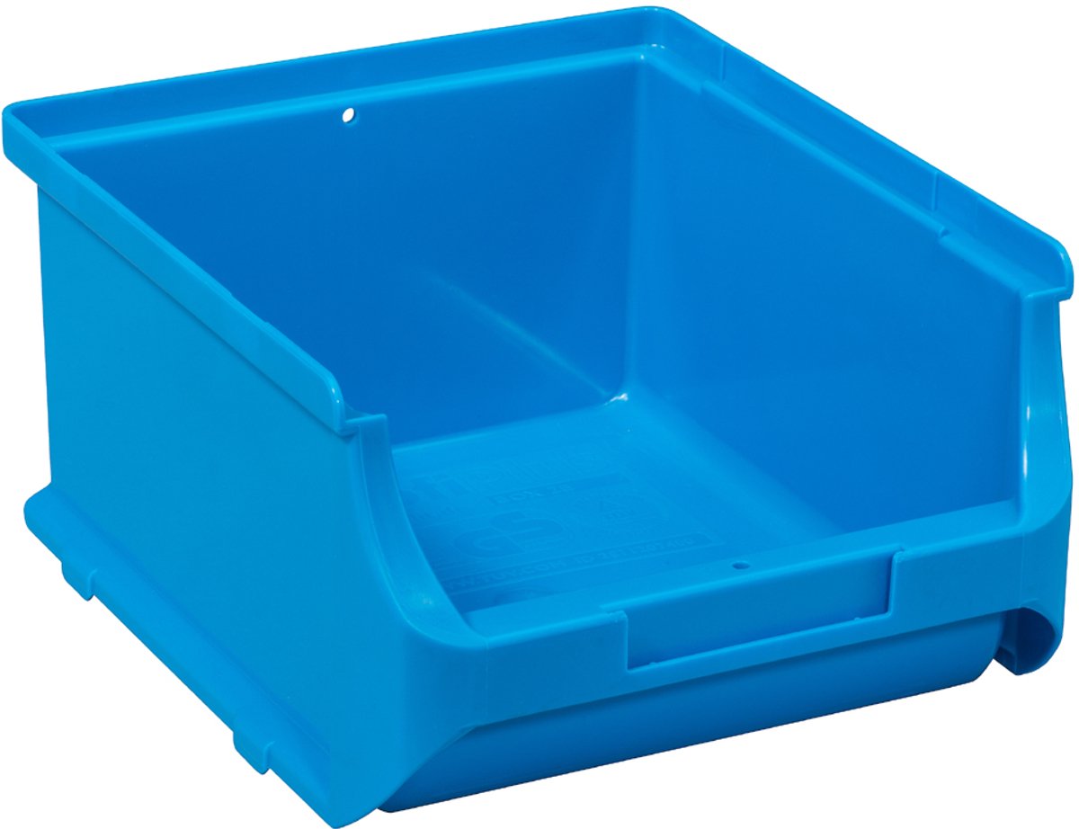 allit stapelbare opslagbak ProfiPlus Box 2B, blauw, 135×160×82 mm
