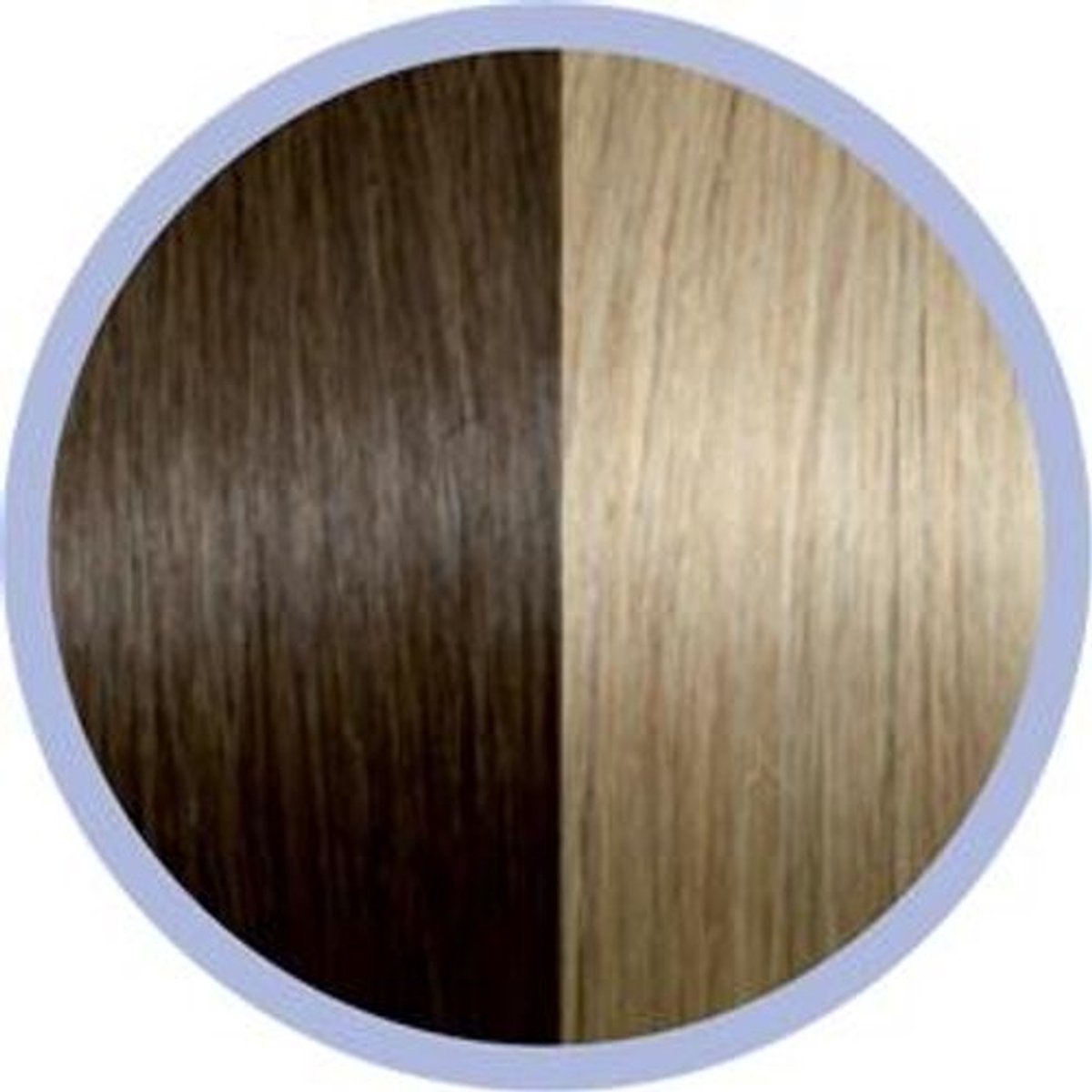 Seiseta Microring Extensions - natural straight #18/24 50cm