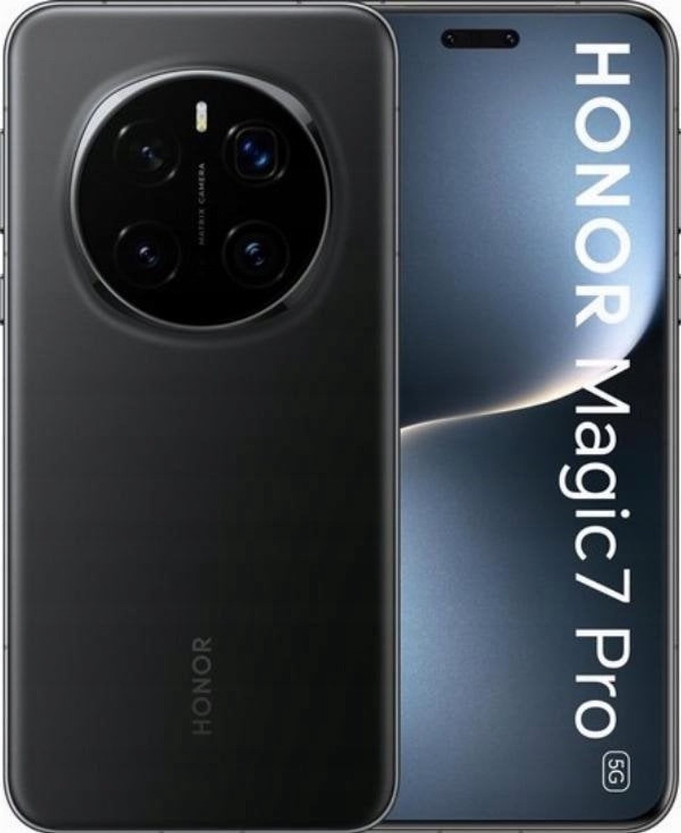 Honor Magic7 Pro - 512GB - Zwart - 12GB RAM - 200MP camera | bol