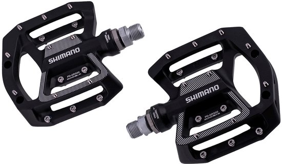 Pedaalset MTB/BMX Shimano PD-GR500 platform - zwart — afbeelding 5