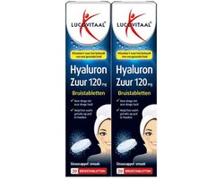 Lucovitaal Hyaluronzuur Bruistabletten - 2 x 20 tabletten - Voordeelverpakking