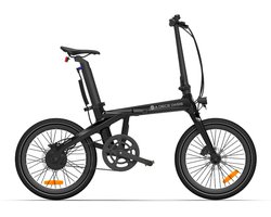 ADO Air Carbon- Elektrische vouwfiets | carbon frame | bafang motor | anti diefstal| GPS | riemaandrijving | stadsfiets | 20 inch | hydraulische remmen | E-PRODUCTEN | app | met gereedschap | zwart