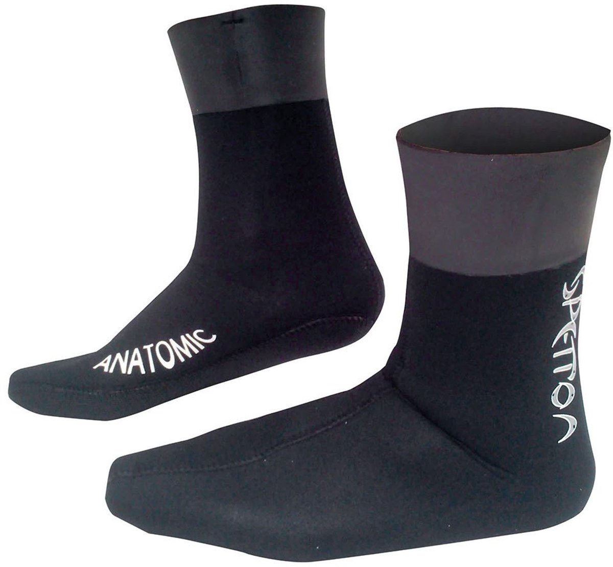 Spetton Anatomic Dry Double Lined 1.5 Mm Duikbooties Zwart EU 43-44