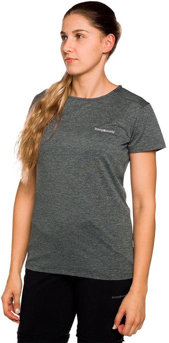 Trangoworld Rjavina T-shirt Met Korte Mouwen Vrouw Zwart