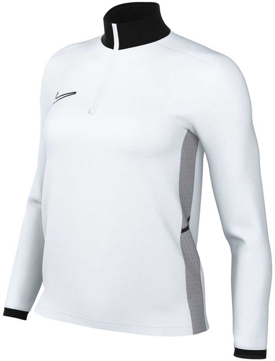 Nike Dri-fit Academy 25 Dril T-shirt Met Lange Mouwen Wit S Vrouw