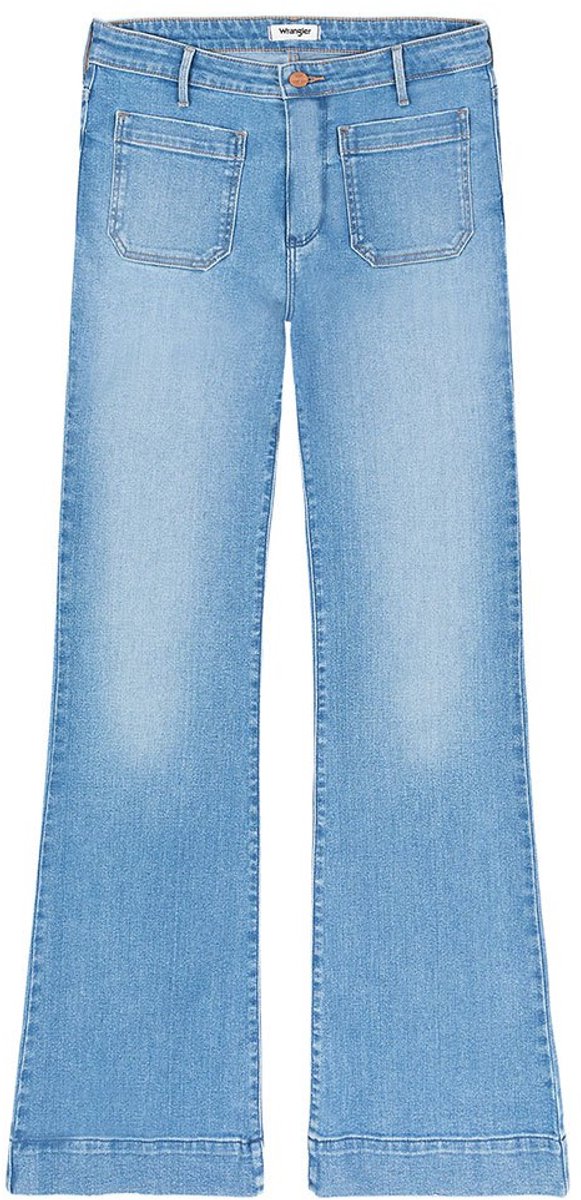 Wrangler W2334736u Flare Spijkerbroek 30 34 Vrouw Haze