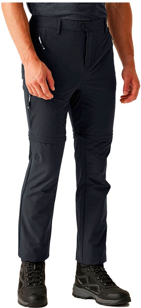 Regatta Highton Zip Off Ii Broek Short Man Ash