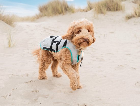 Suitical dry cooling vest hond zilver s 35-60x55-70 cm