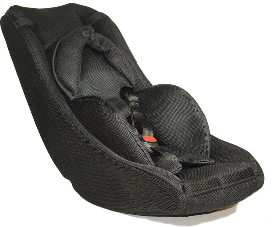 Babyschaal voor uw bakfiets/fietskar Melia MPlus 4S Plus - geschikt voor baby's van 0 tot 9 maanden - zwart