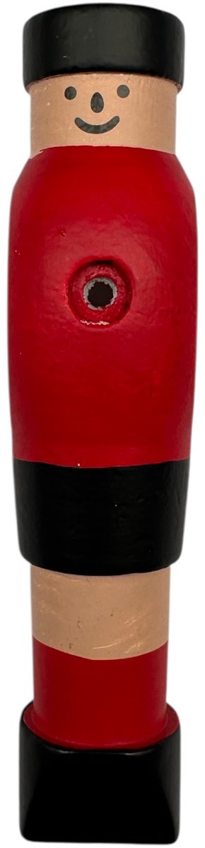 NORTH Voetbaltafelpoppen Rood Set (van 11) Houten 16MM