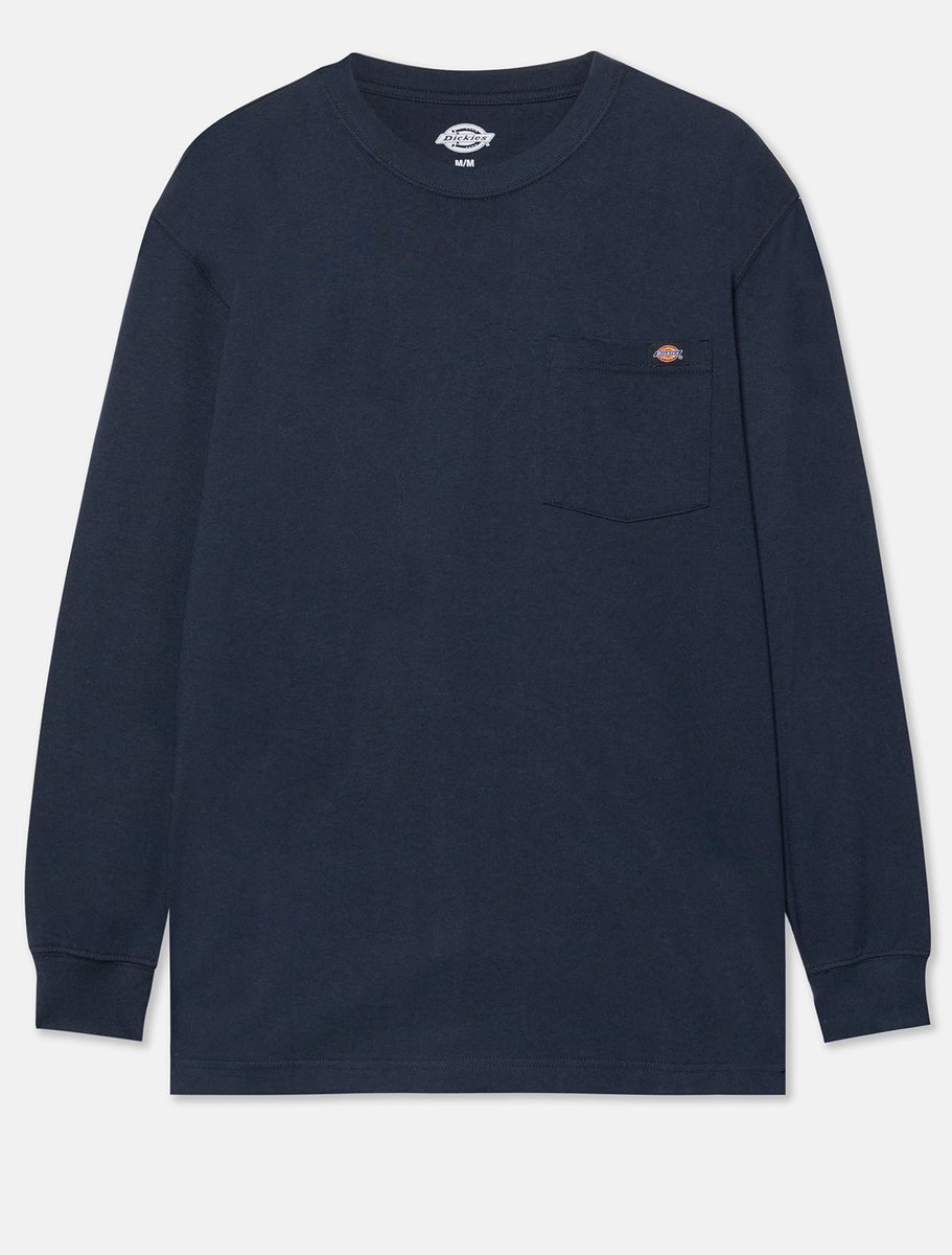 Dickies dk0wl450 relaxed T-shirt LS donker xl Blauw