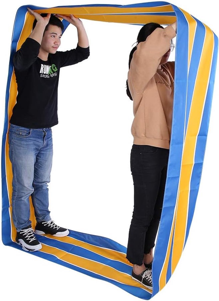 Fun Play Run Mat - Teamwork Games - Team Building - Groepsactiviteit - Kinderen en Volwassenen - Velddag (6m)