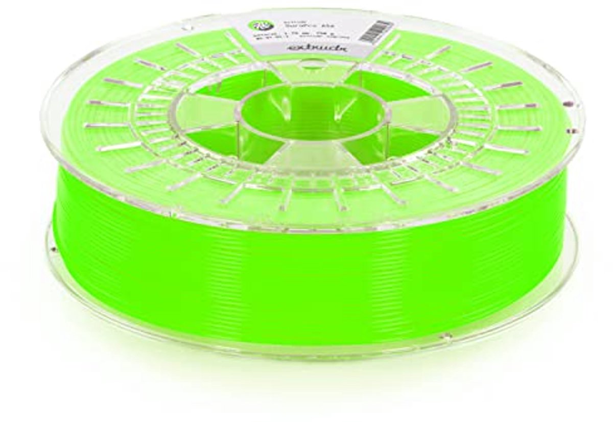 DuraPro ASA 3D Printer Filament 1.75mm - Neon Groen - 750g