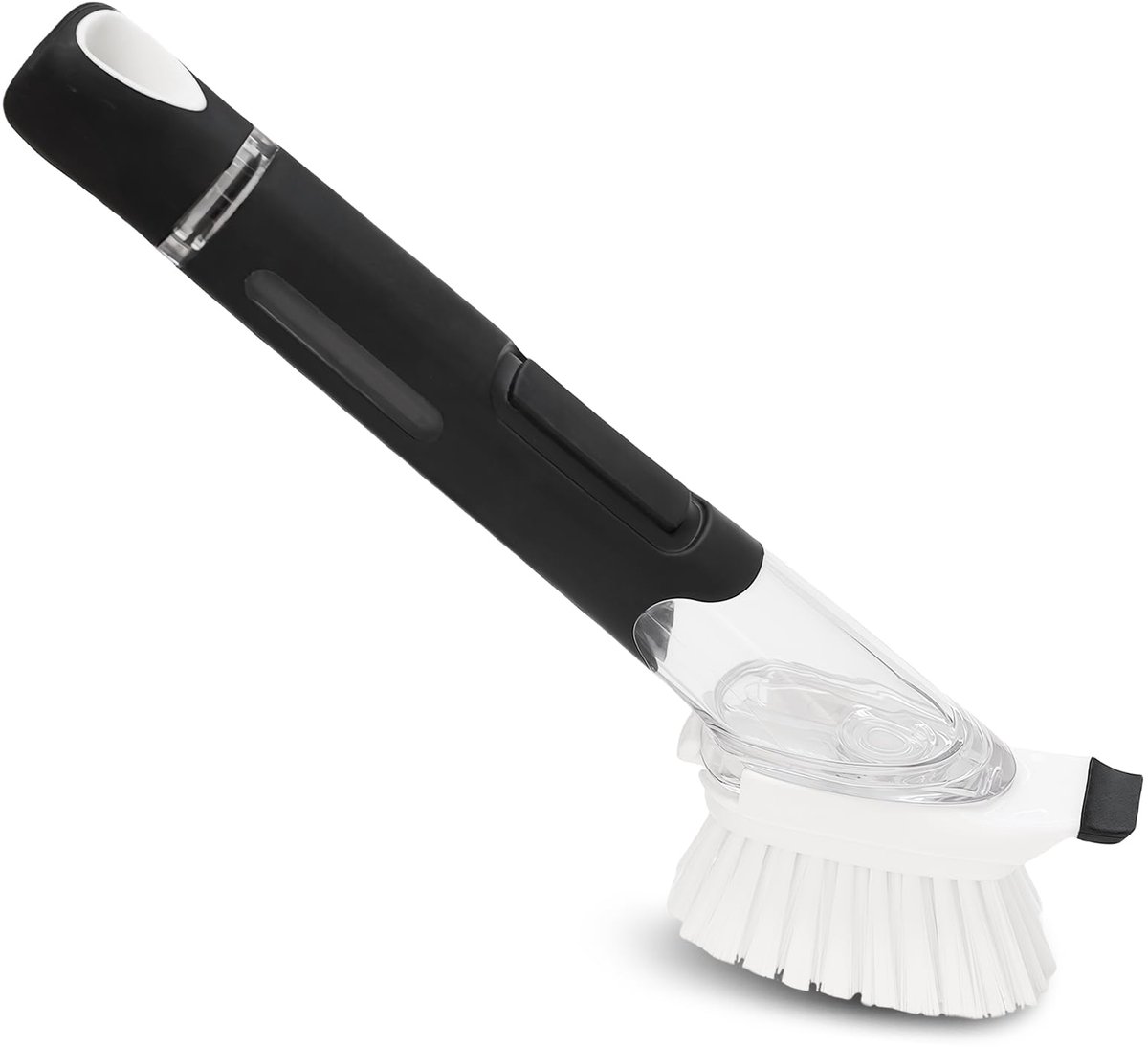 Ibenzoa® Navulbare afwasborstel met dispenser en verwisselbare kop voor keukenreiniging