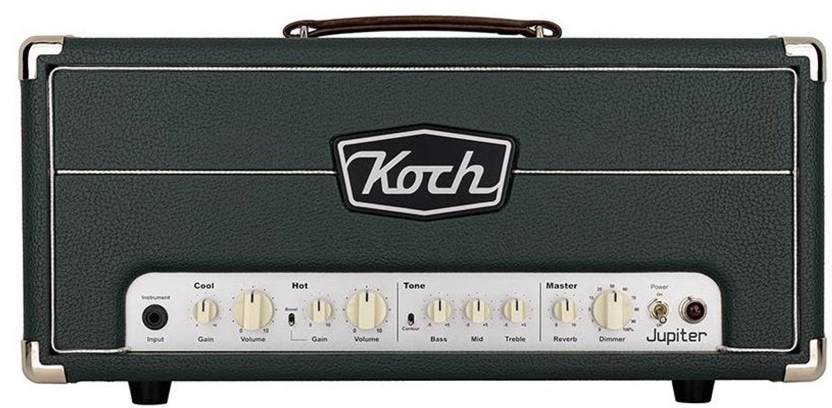 Koch J45/HG Jupiter Versterkertop – 45W, ATR Technologie, 3 Kanalen & Reverb, Groen