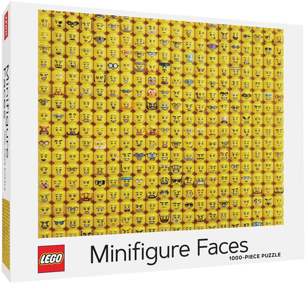 LEGO Minifigure Faces 1000-Piece Puzzle