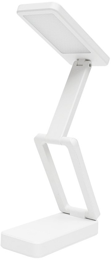 AUELEK Led bureaulamp, oplaadbaar, opvouwbaar, verstelbaar, 10