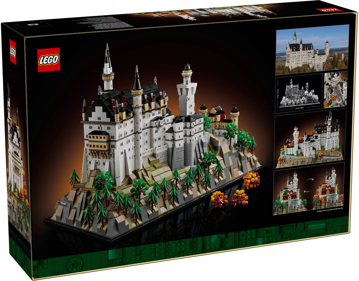 LEGO® Architecture Slot Neuschwanstein Verzamelset - 21063 — afbeelding 10