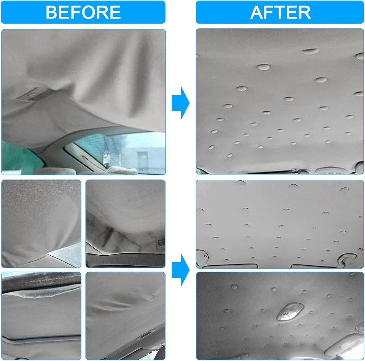 Autobekleding Reparatie Kit - 65 stuks dakbekleding klinknagels - Met schroevendrader en meetlint - Voor auto plafond reparatie - Voor automobilisten en doe-het-zelvers thumbnail 6