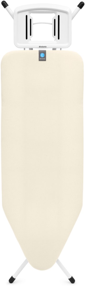 Brabantia Strijkplank C - voor Strijkijzer - 124x45 cm - Ecru