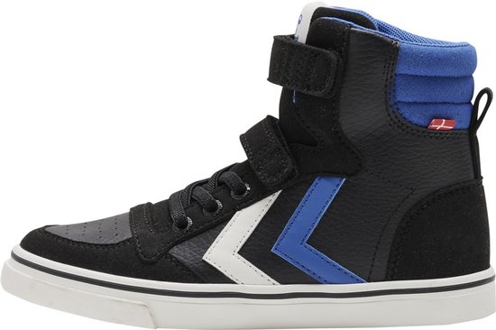 hummel Klittenbandsluiting Sneaker High Slimmer Stadil Jongens Maat, dress blue, 30 EU : hummel