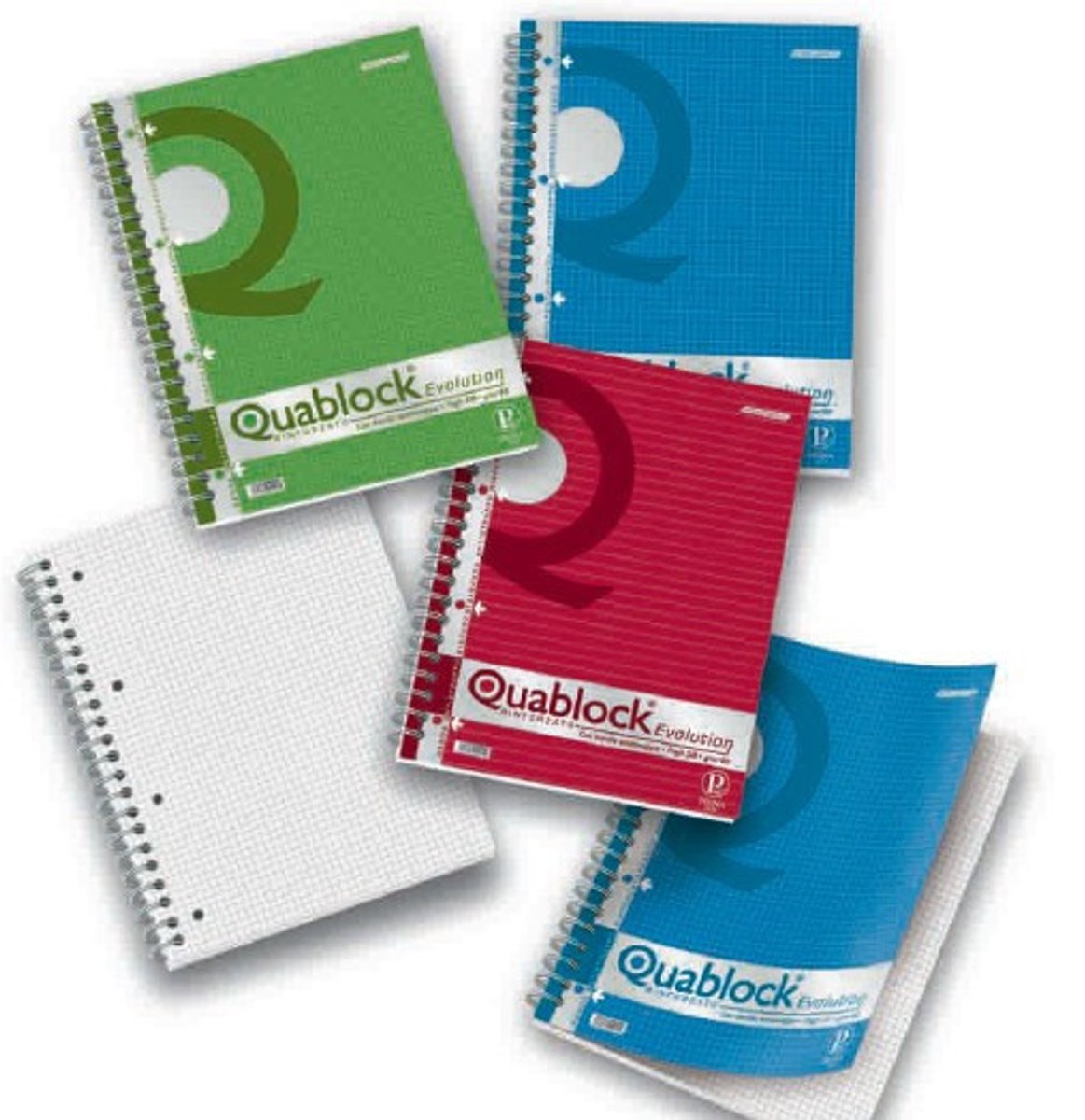 Pigna Quablock Evolution schrijfblok & schrift