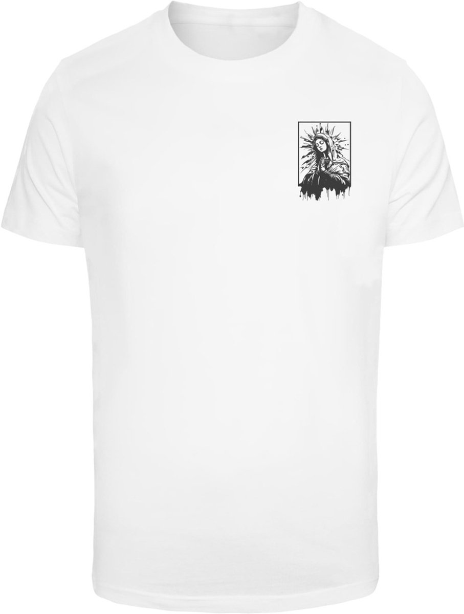 Mister Tee Sacred Mary Tee -S Wit