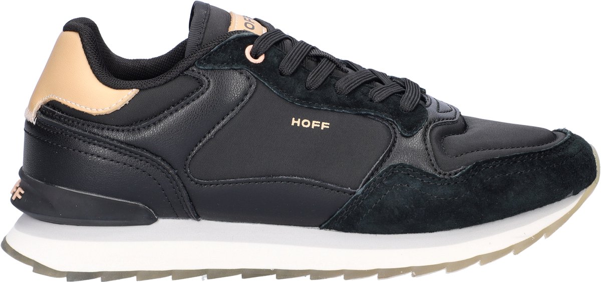 The Hoff Brand New York Sneakers - Suède - Dames - Zwart - Maat 41
