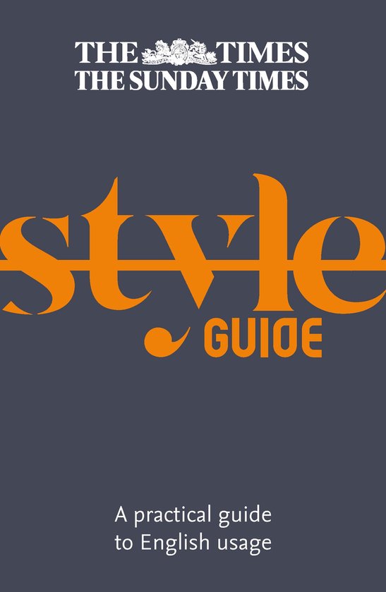 The Times Style Guide - cover