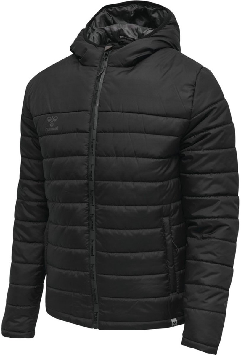 Hummel North Quilted Jas Zwart S Man