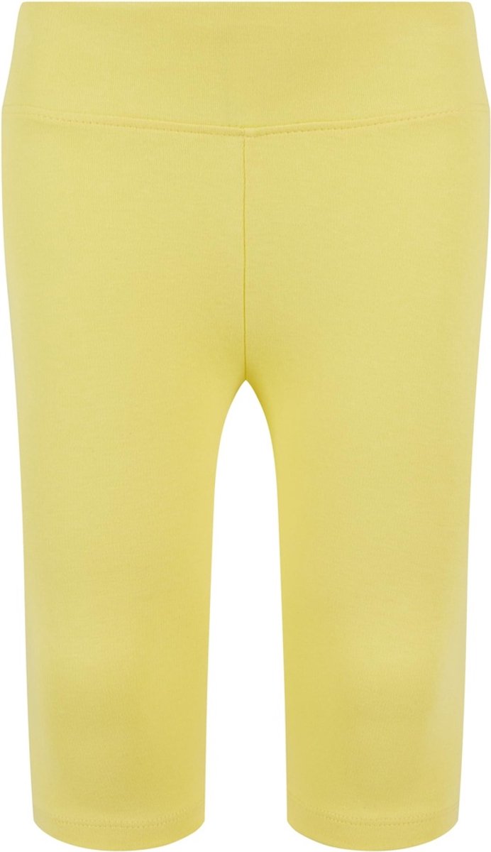 Urban Classics High Waist Cycle Kinder Korte broek Kids 134/140 Geel