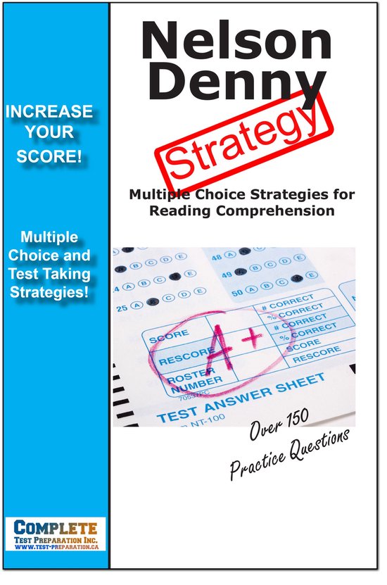 Nelson Denny Test Strategy - cover