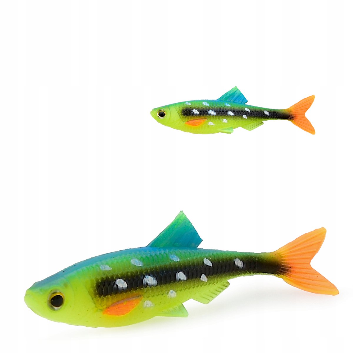 Ripper Rubber Baits Klassieke Staart 7cm - Vis voor Baars, Snoekbaars, Snoek