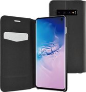 Azuri ultra dunne book case met staanfunctie - Samsung Galaxy S10 - Zwart