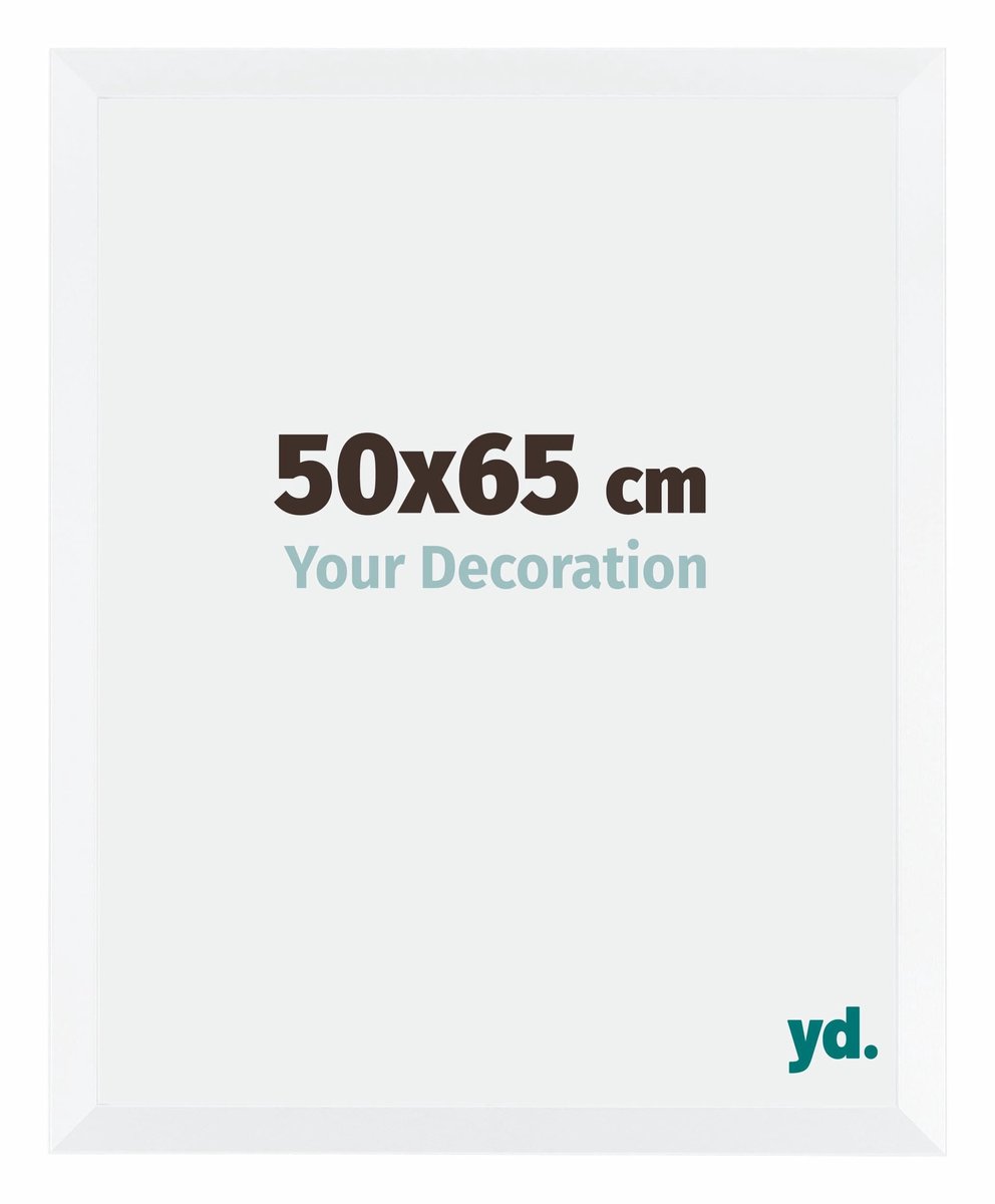 yd. Your Decoration - Fotolijst 50x65 cm - MDF - Wit Mat - Catania