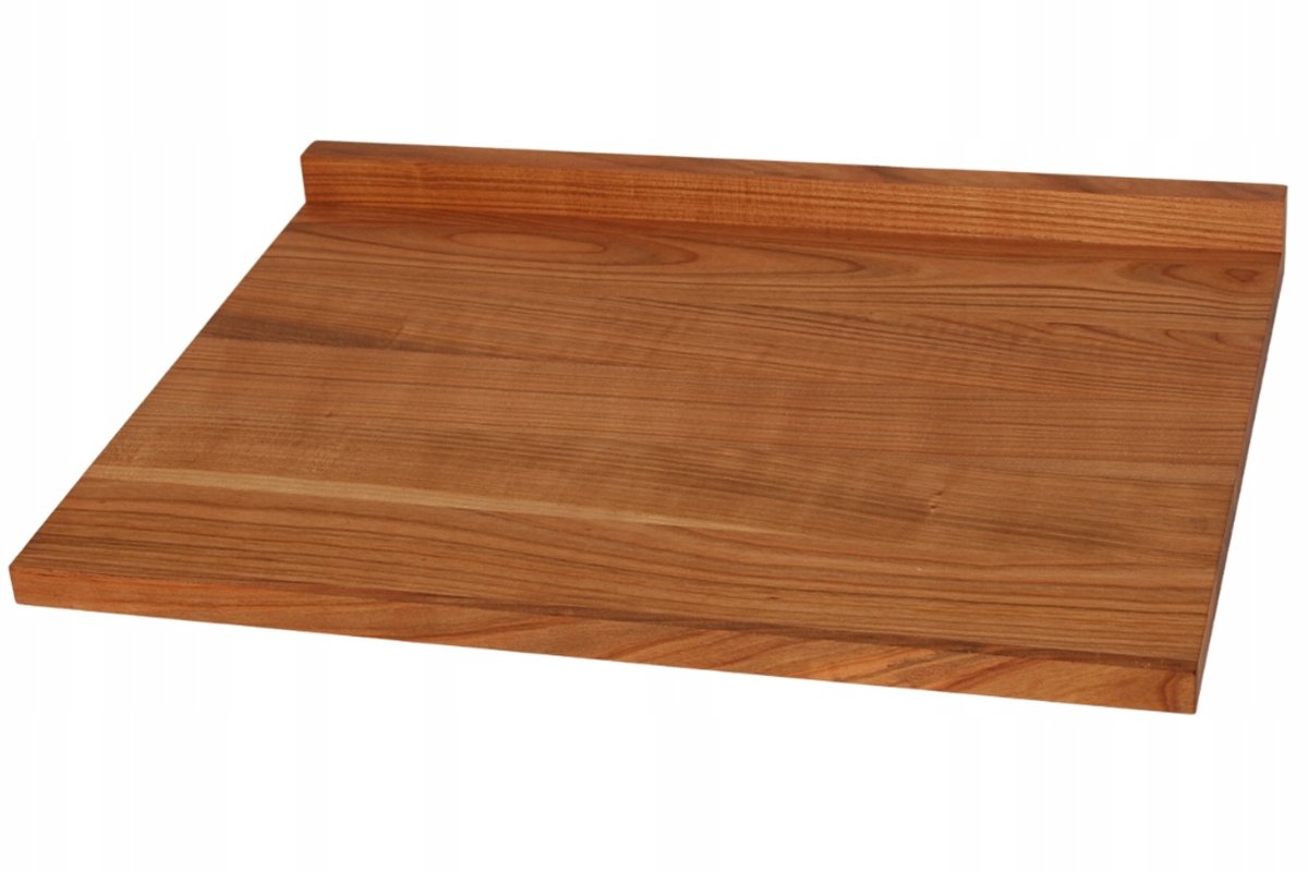 Houten kersenhouten snijplank met rand 60x40 cm - Stabiel en elegant