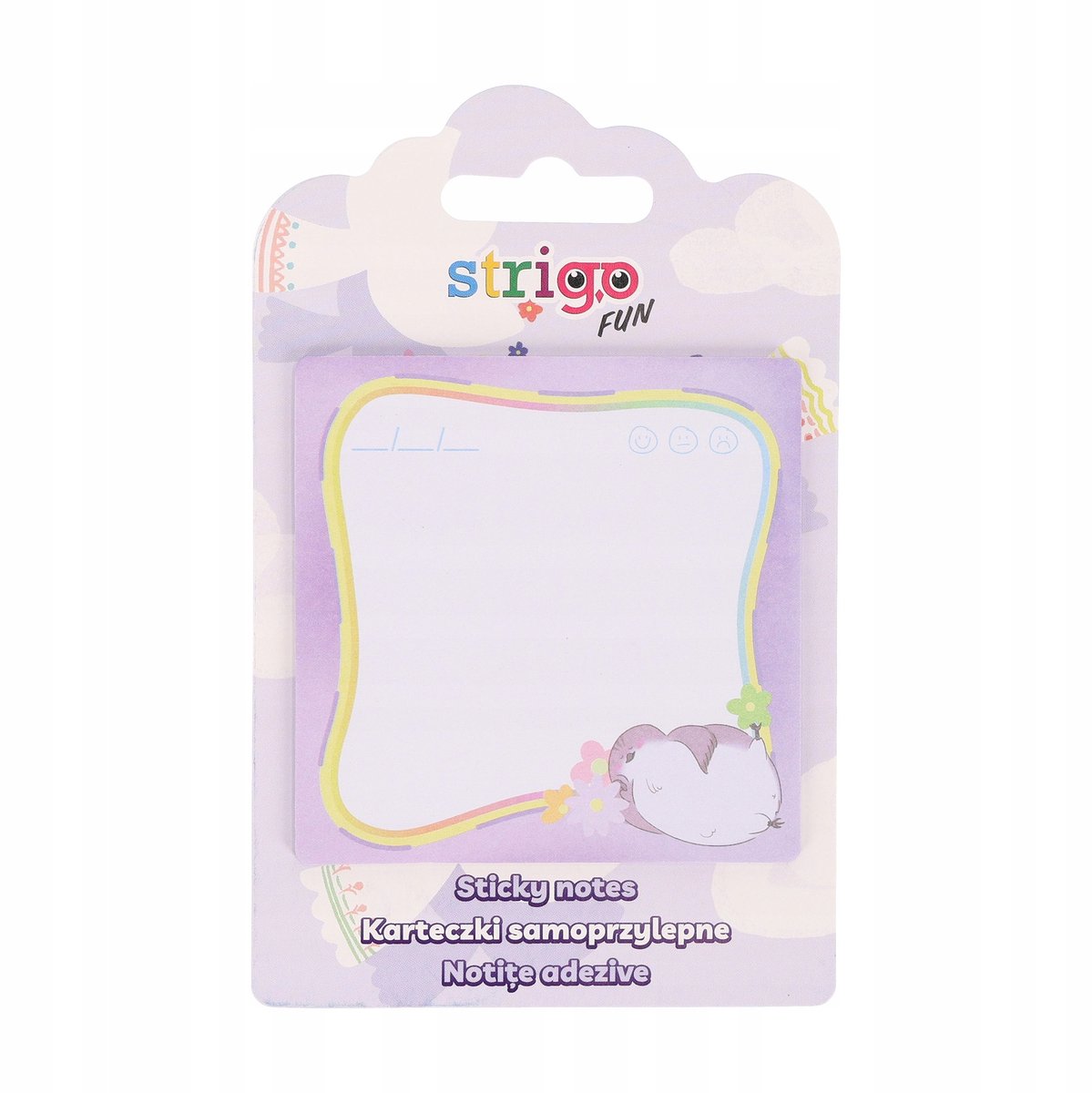 STRIGO FUN Post-it Notes 73x73mm, 20 rollen, paar