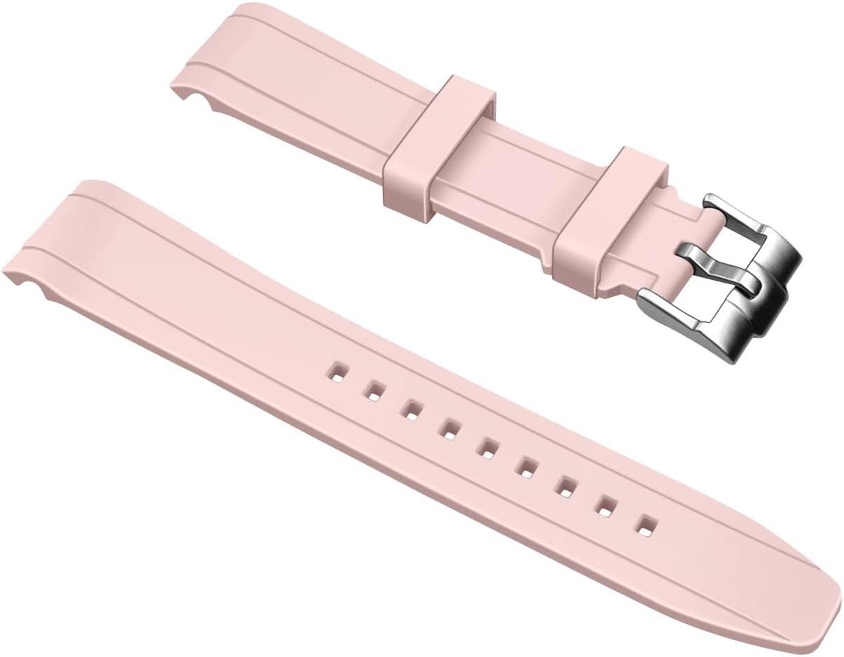 Siliconen horlogeband 20mm-22mm, universeel zacht rubber, sportreserve bandjes, meerdere kleuren, mannen en vrouwen