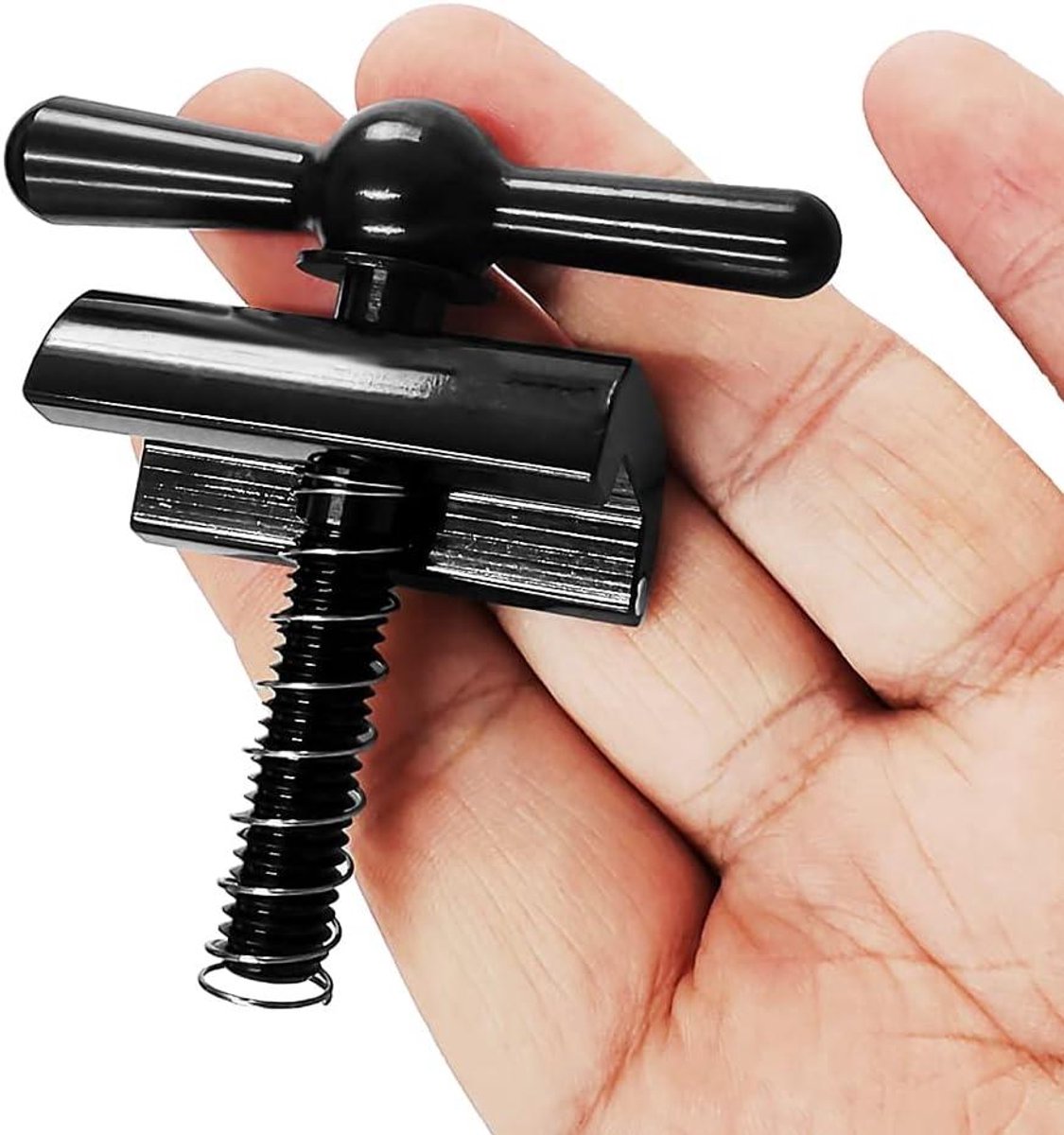 Fietsframe headset vouwsleutel C gesp scharnierklemmen Vouwfiets accessoire Zwart