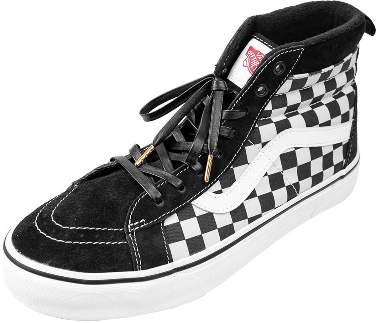 Platte leren sneakerveters - schoenveters van PU leer in de Kleur: Zwart | Lengte: 100cm