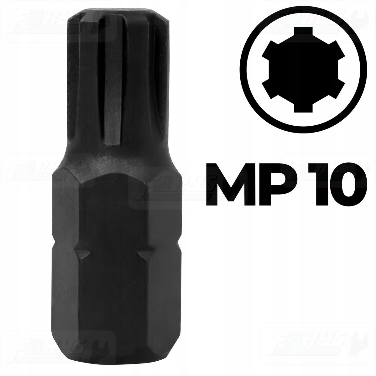 RIBE Bit MP10 30mm S2 Gereedschap Staal