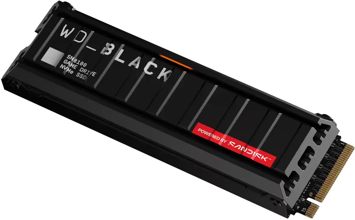 Western Digital Black SN8100 8 TB M.2 PCI Express 5.0 NVMe TLC 3D NAND